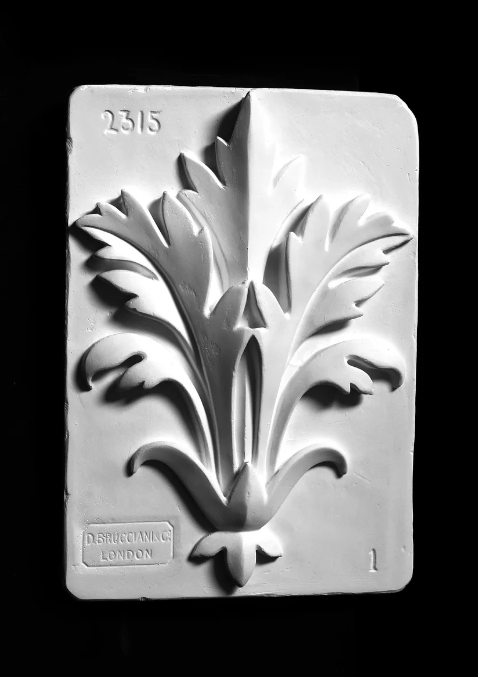 Victorian Plaster Relief Wall Sculpture – Nicholas H Wood